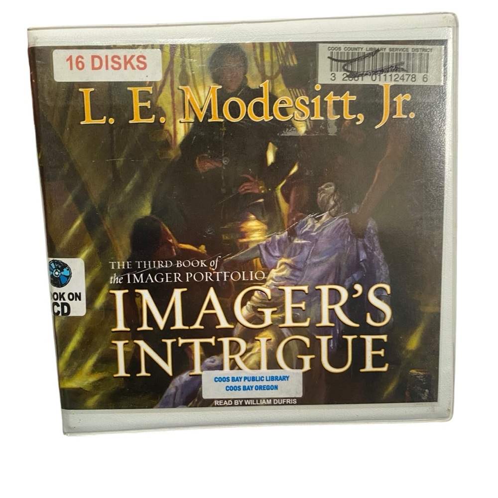 Imager's Intrigue by L.E. Modesitt Jr AUDIO BOOK 20 hours Unabridged Books on CD